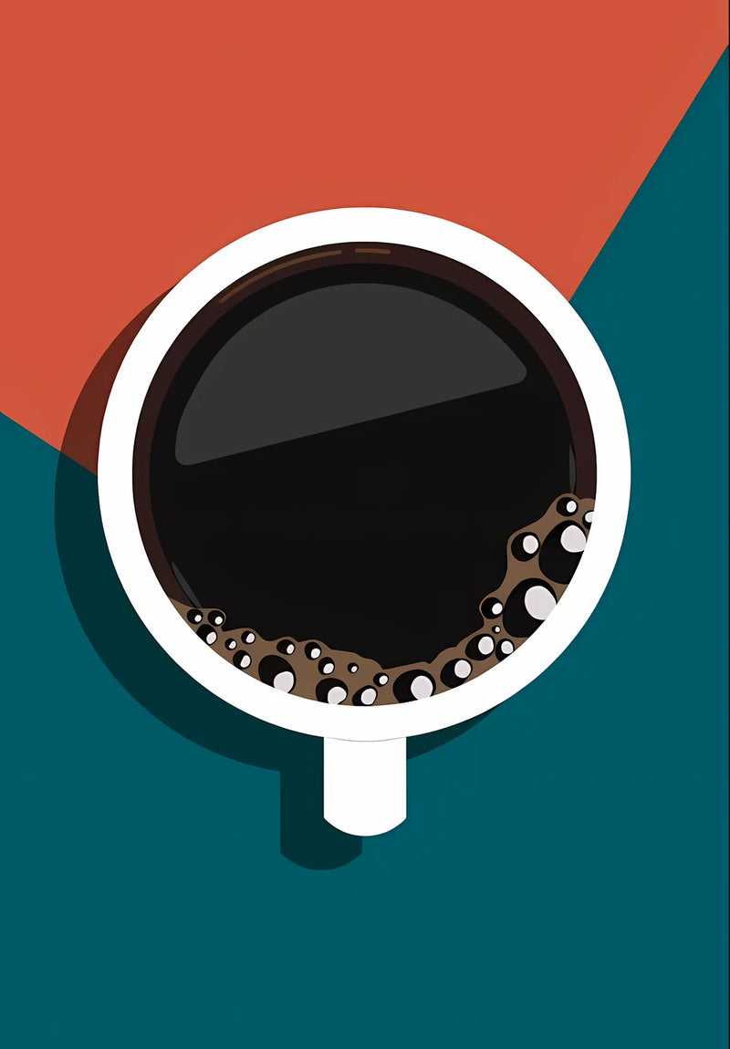 Coffee Cup Top Down
