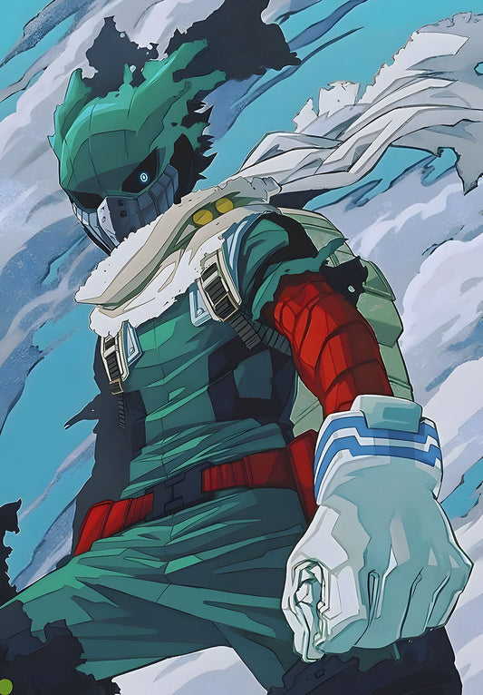 Dark Deku My Hero Acadamia Poster