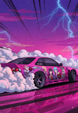 Neon Itasha Drift Build