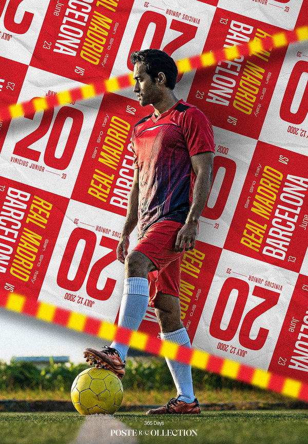 Football Match Day Poster