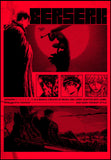 Beserk Anime Red Poster