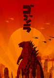 Godzilla Movie Wall Art - Design 01