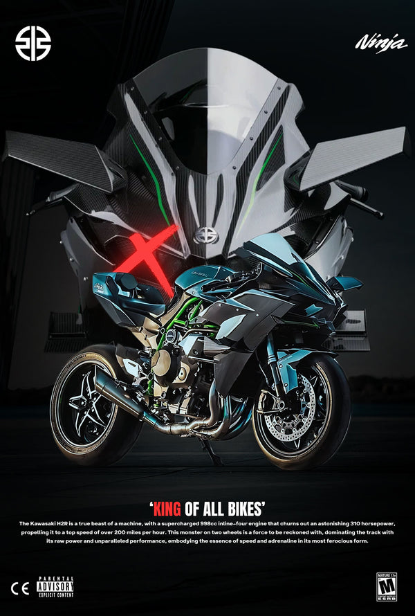 Kawasaki Ninja H2R Poster 2
