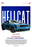 Dodge Challenger Hellcat Poster