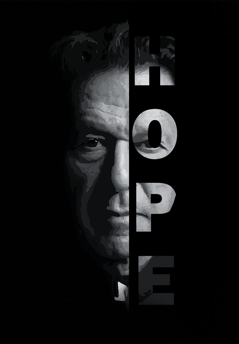 Imran Khan wall metal poster design 01 on stainless steel by Chromaplate