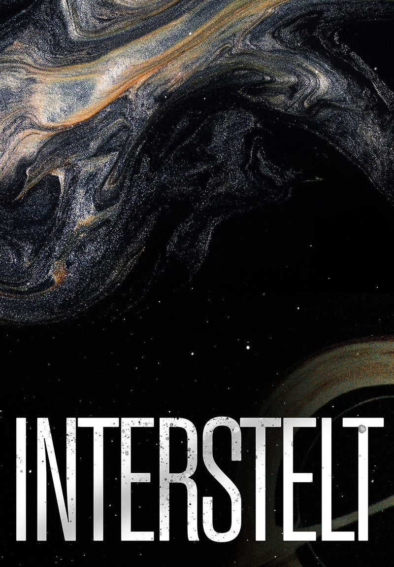 Interstelt Solar System Wall Art space metal poster on stainless steel by Chromaplate
