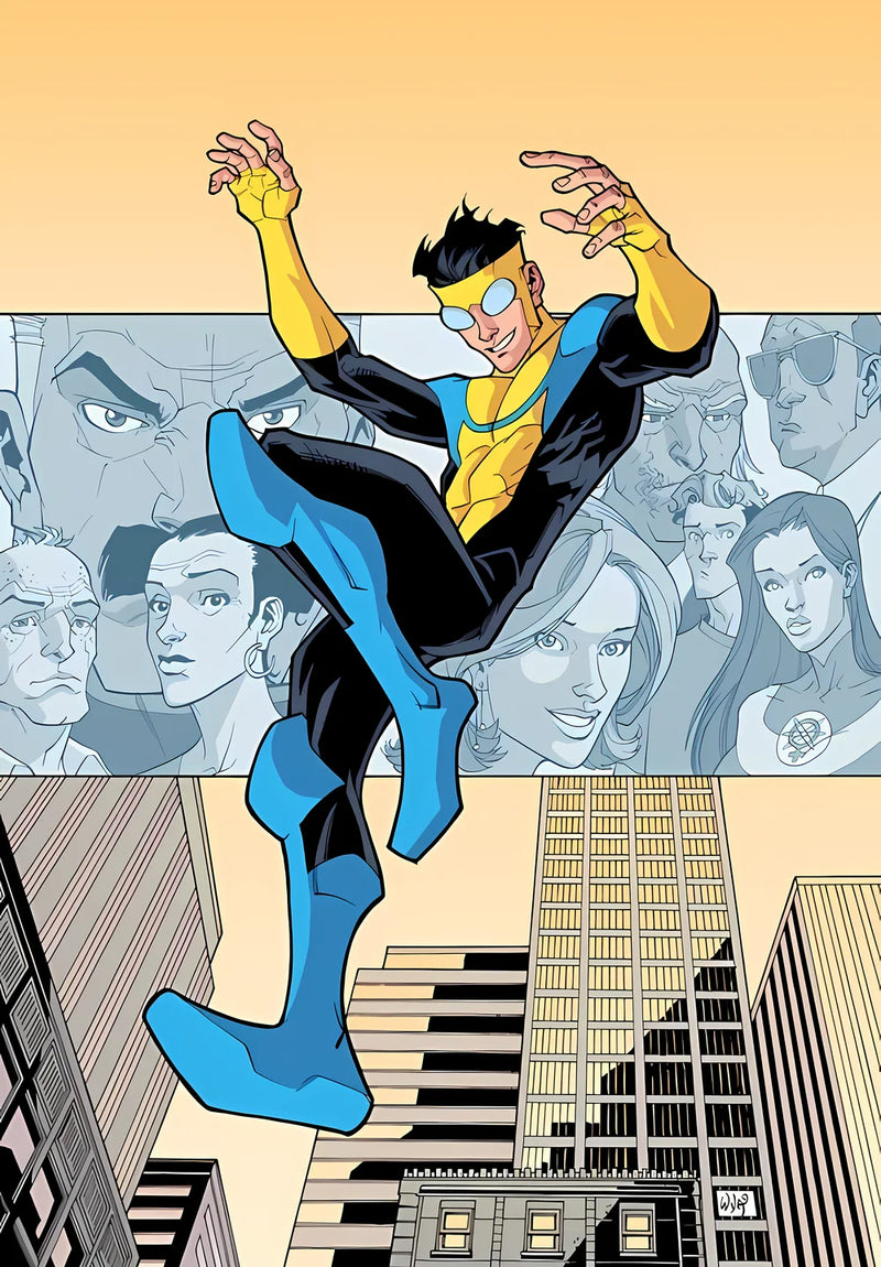 Invincible Comic Crowd