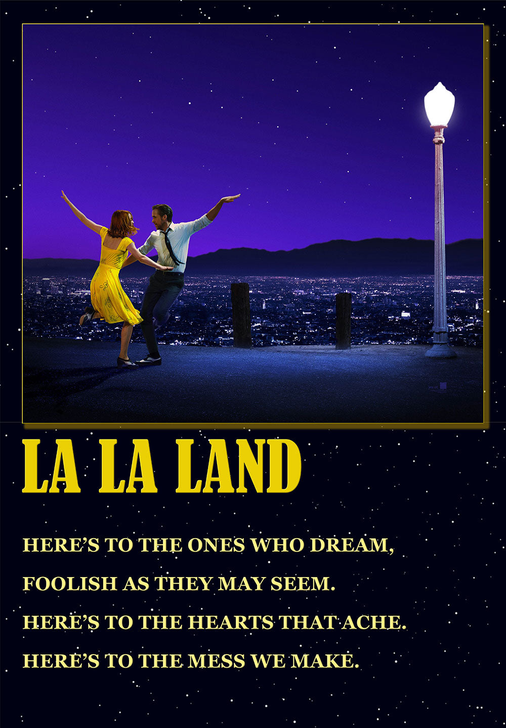 La La Land Movie Poster