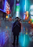 Neon Wanderer Poster