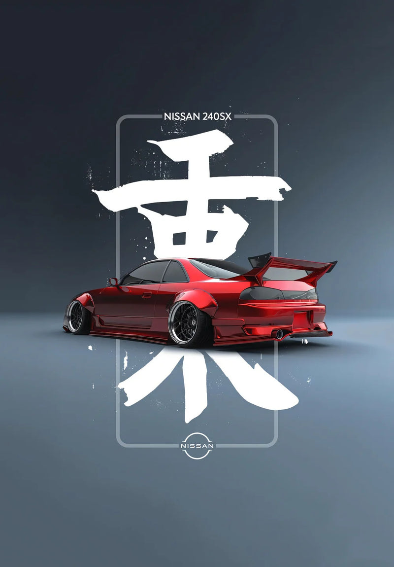 Nissan 240SX Red
