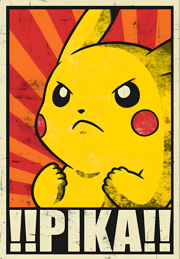 Pikachu Pokémon Poster