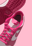 Nike Pink Peach Shoes