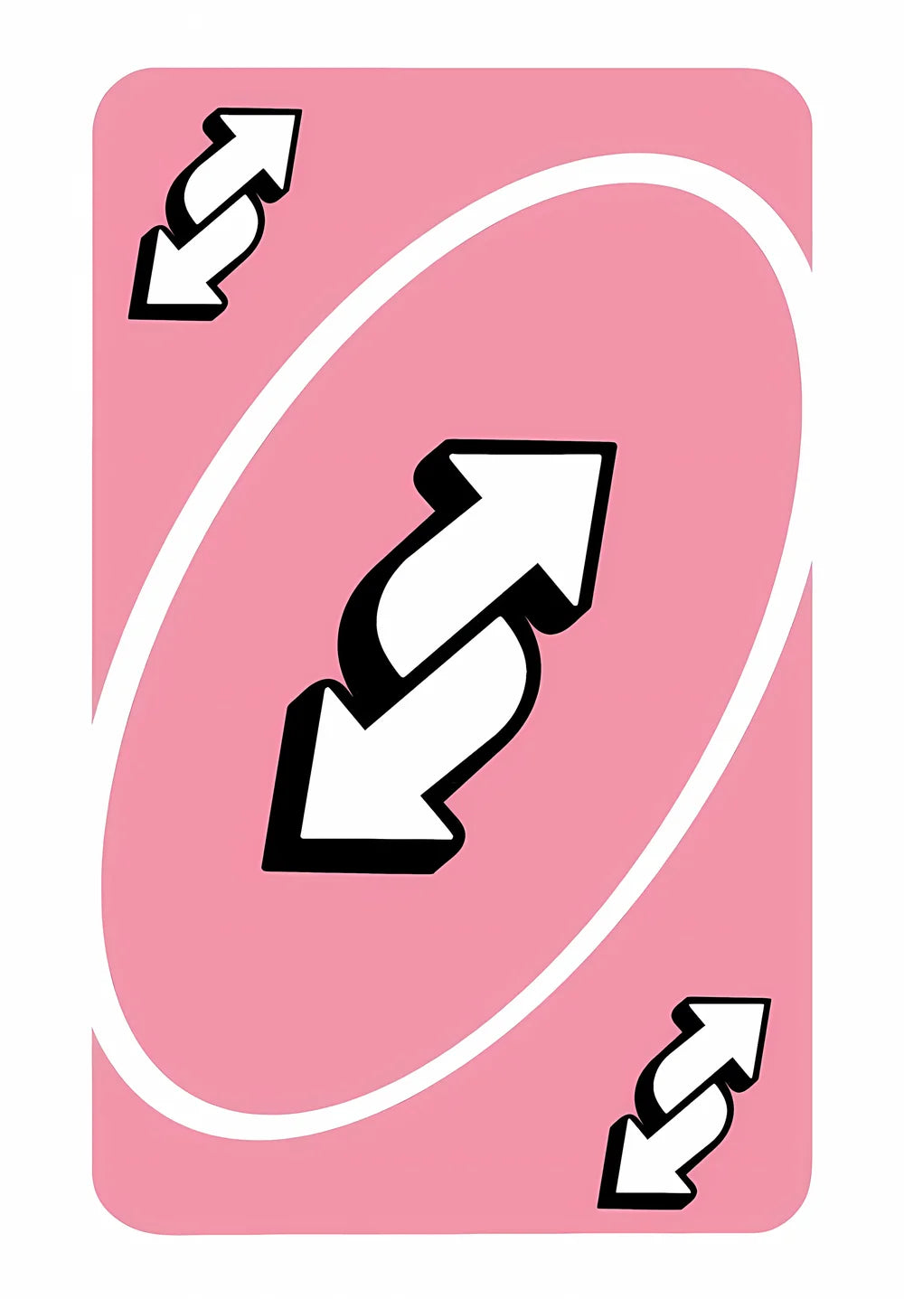 Pink Uno Reverse