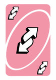 Pink Uno Reverse