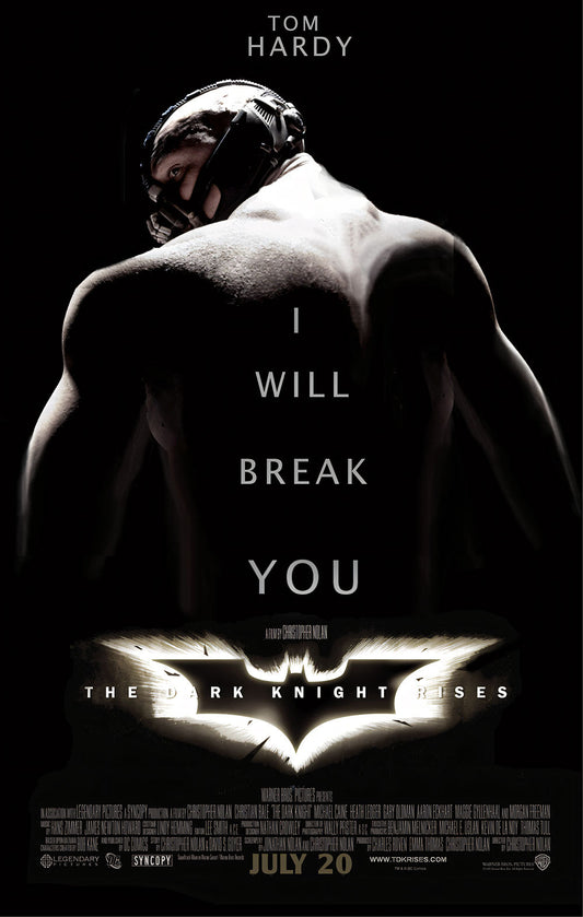 Bane Batman The Dark Knight Rises Poster