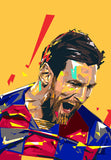 Messi Football Wall Art - Design 04