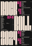 Rock-N-Roll Black Poster