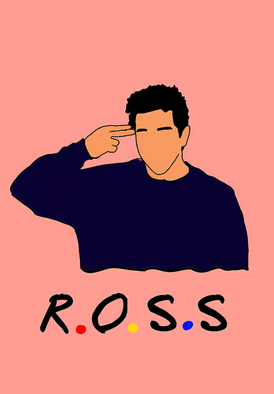 Ross Friends TV Show Poster