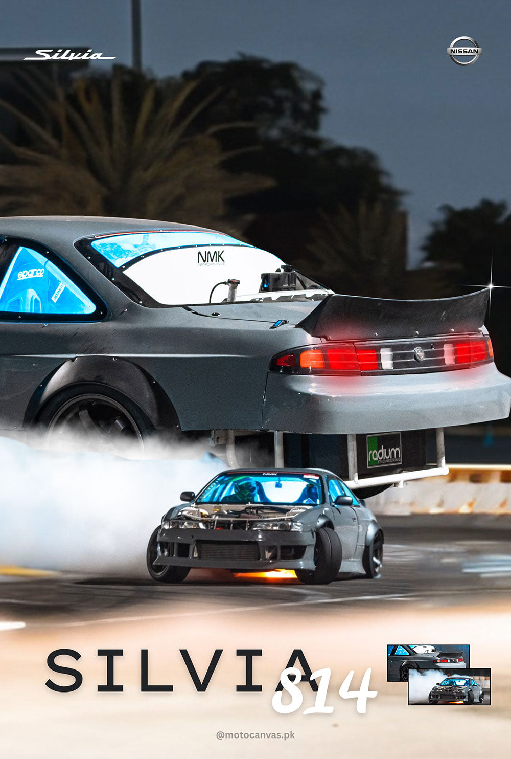 Nissan Silvia S14 Poster