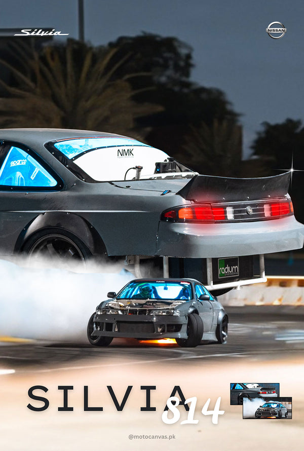 Nissan Silvia S14 Poster
