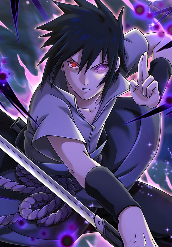 Sasuke Naruto Anime Poster