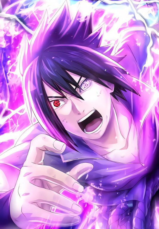 Sasuke Naruto Anime Poster