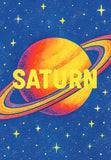 Retro Pop Saturn Starfield