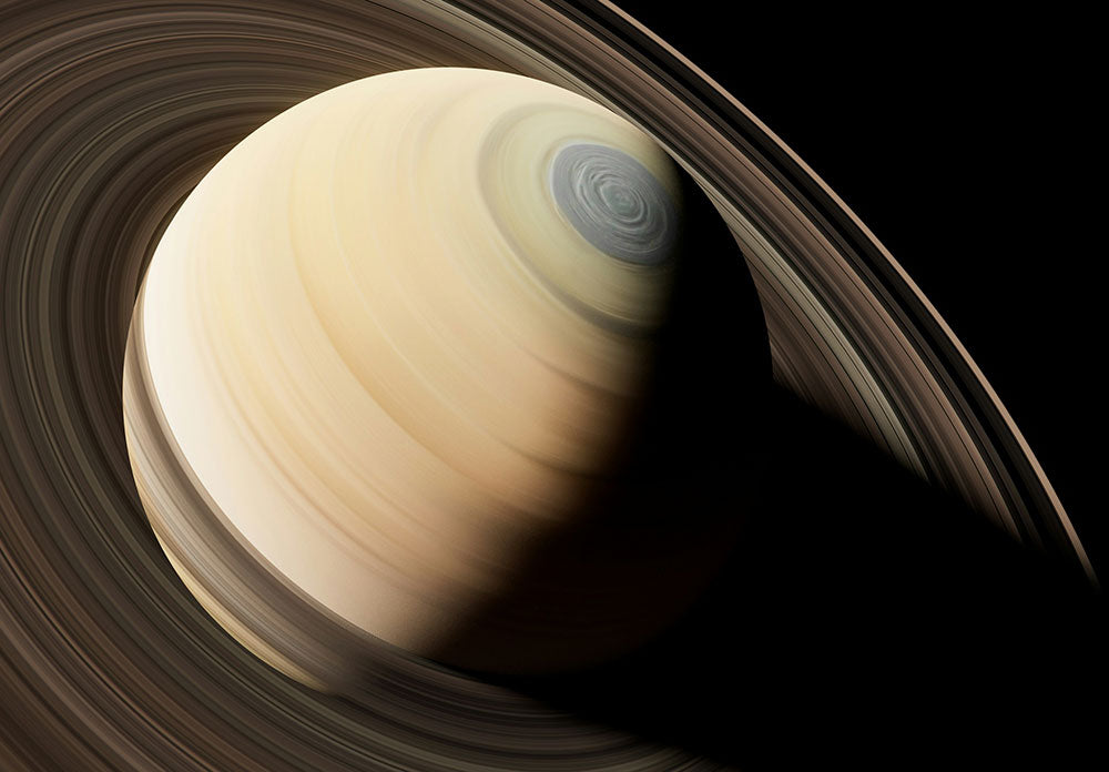 Saturn Rings Close Up