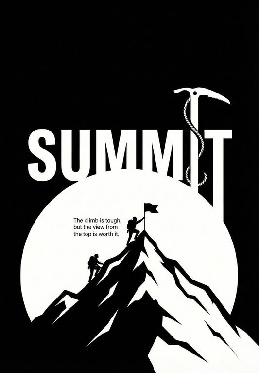 Summit Minimal Poster