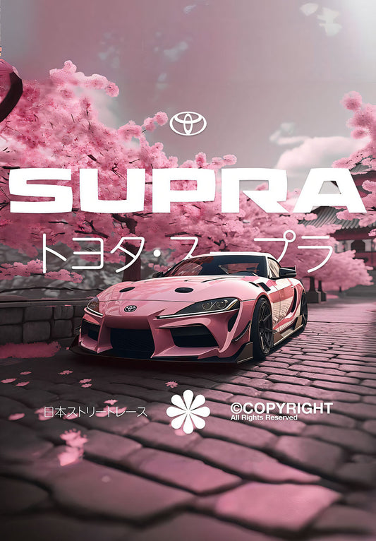 Supra Car Poster