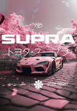 Supra Car Wall Art - Design 01