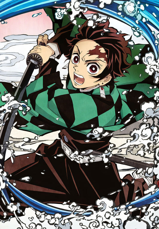 Tanjiro Demon Slayer Poster
