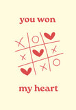You Won My Heart Poster