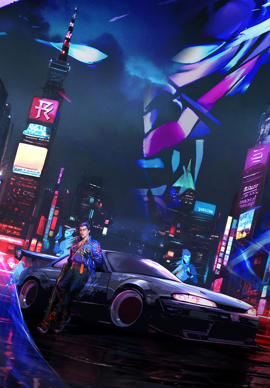 Valorant Yoru JDM Poster