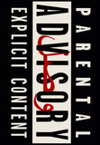 Parental Advisory Graphic Poster