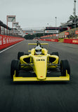 Yellow Formula Car Track