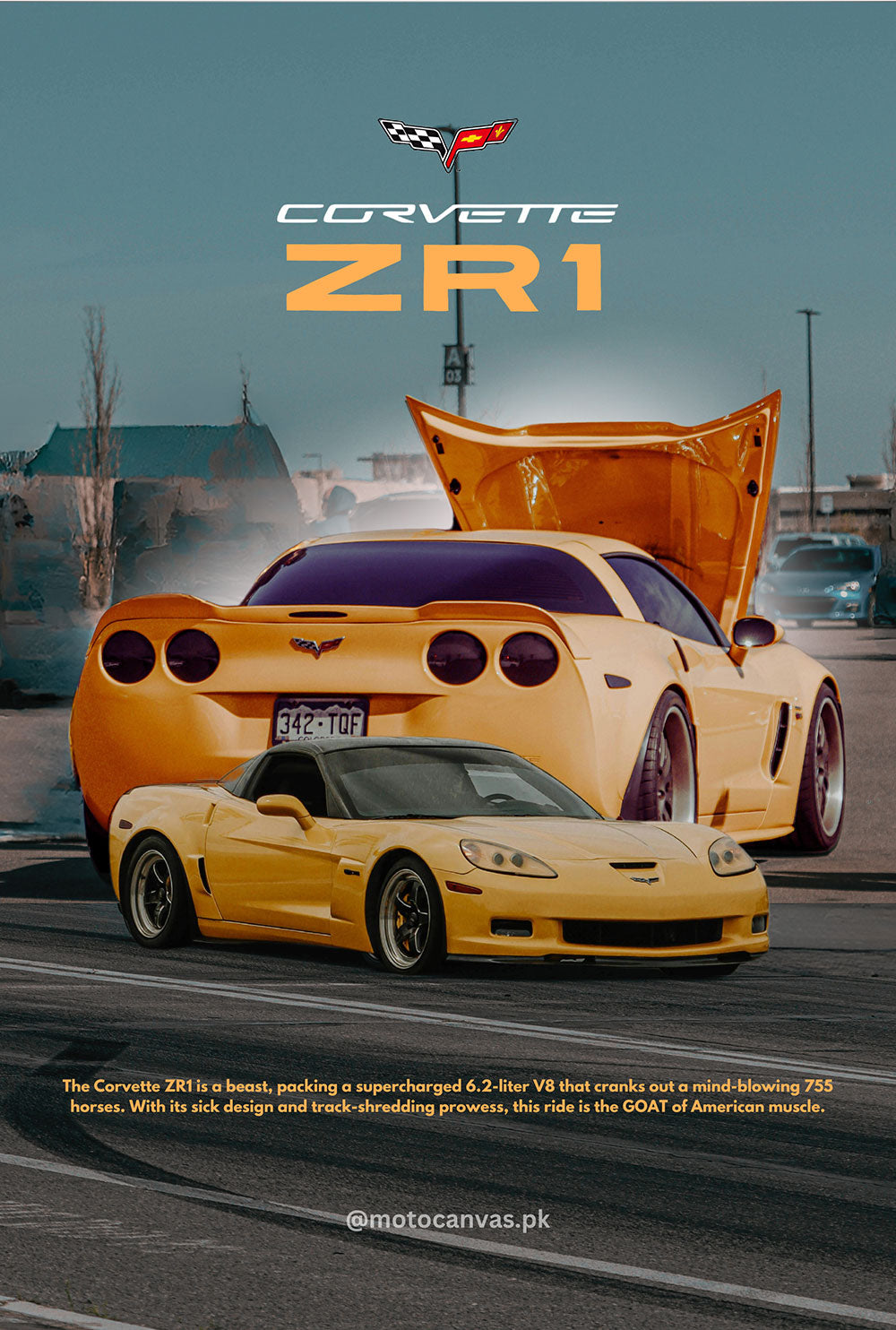 Corvette ZR1 Poster