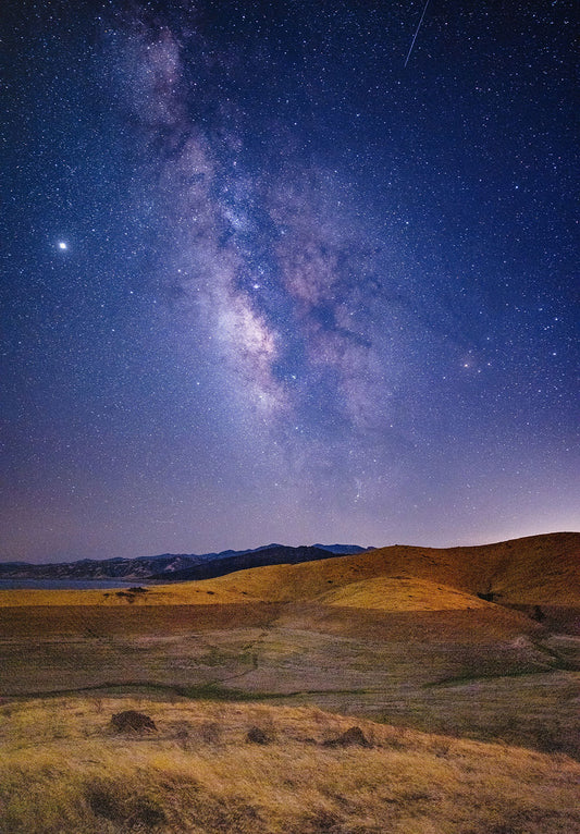 Night Sky Purple Poster