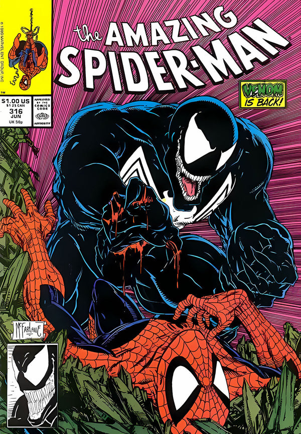 The Amazing Spider-Man Comic Poster