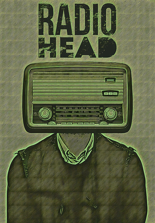 Radiohead Music Poster