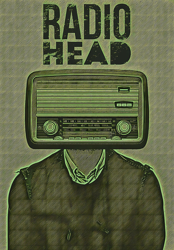 Radiohead Music Poster