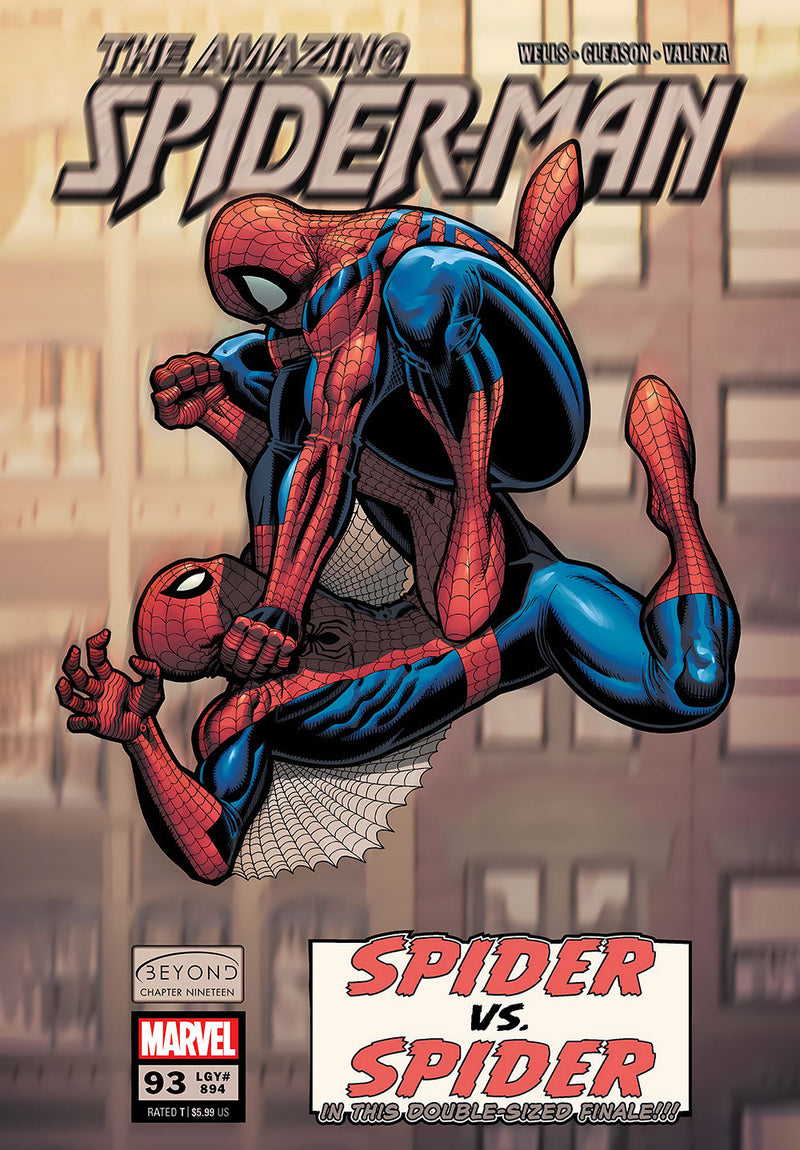 The Amazing Spider-Man comic metal poster design 08 on stainless steel by Chromaplate
