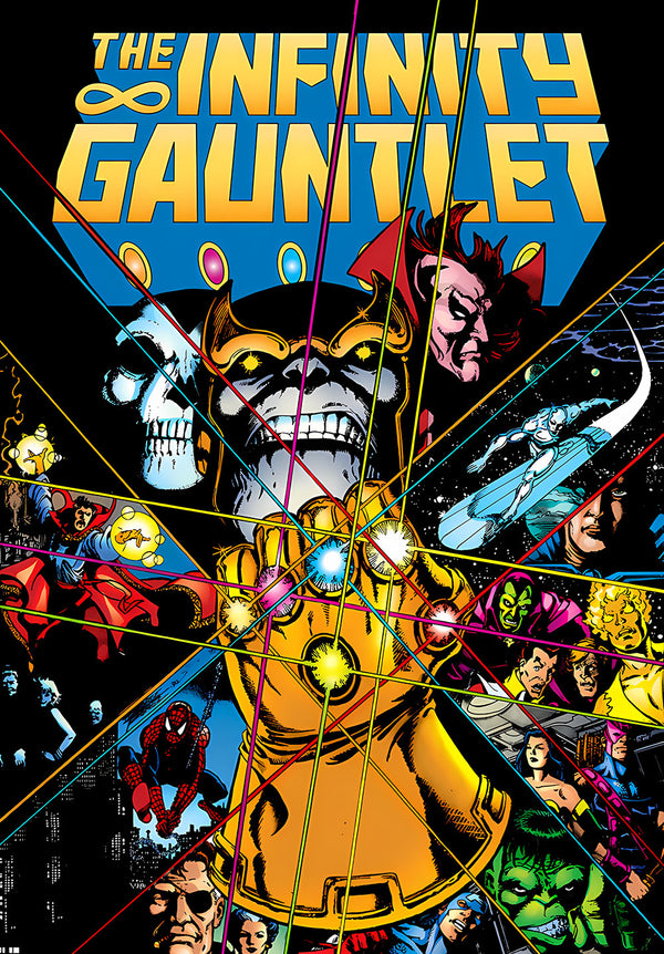 Infinity Gauntlet Comic Poster