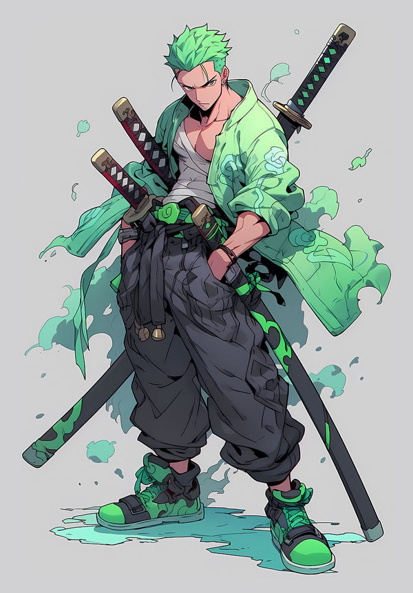 Zoro One Piece Poster