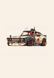 Car Illustration Poster