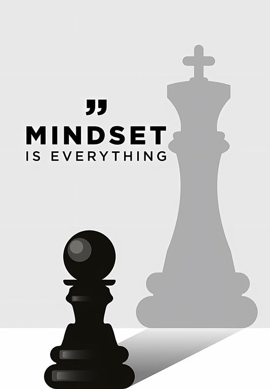 Mindset Is Everything – Chess Poster