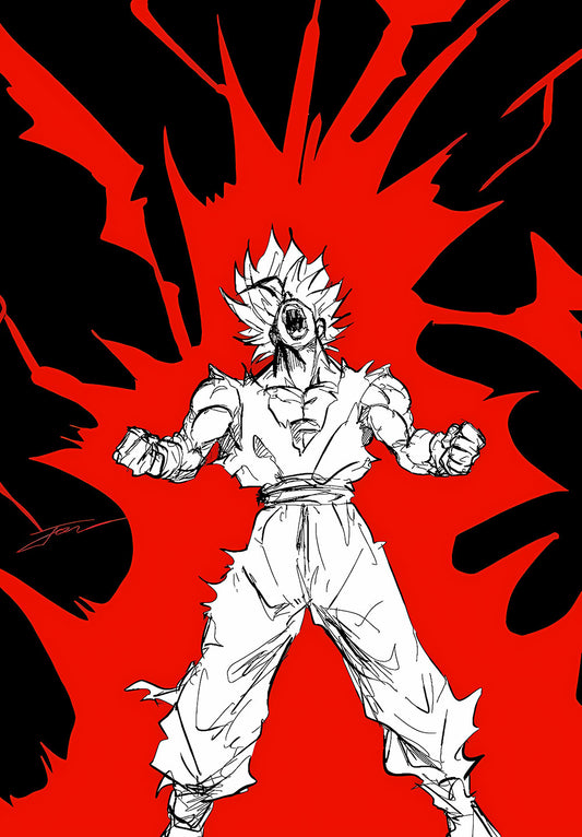 Goku Dragon Ball Z Poster