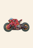 Bike Illustration Poster