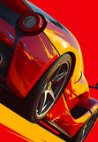 Ferrari Car Wall Art