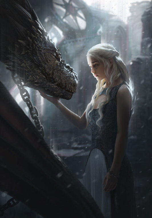 Daenerys Targaryen Game Of Thrones Poster